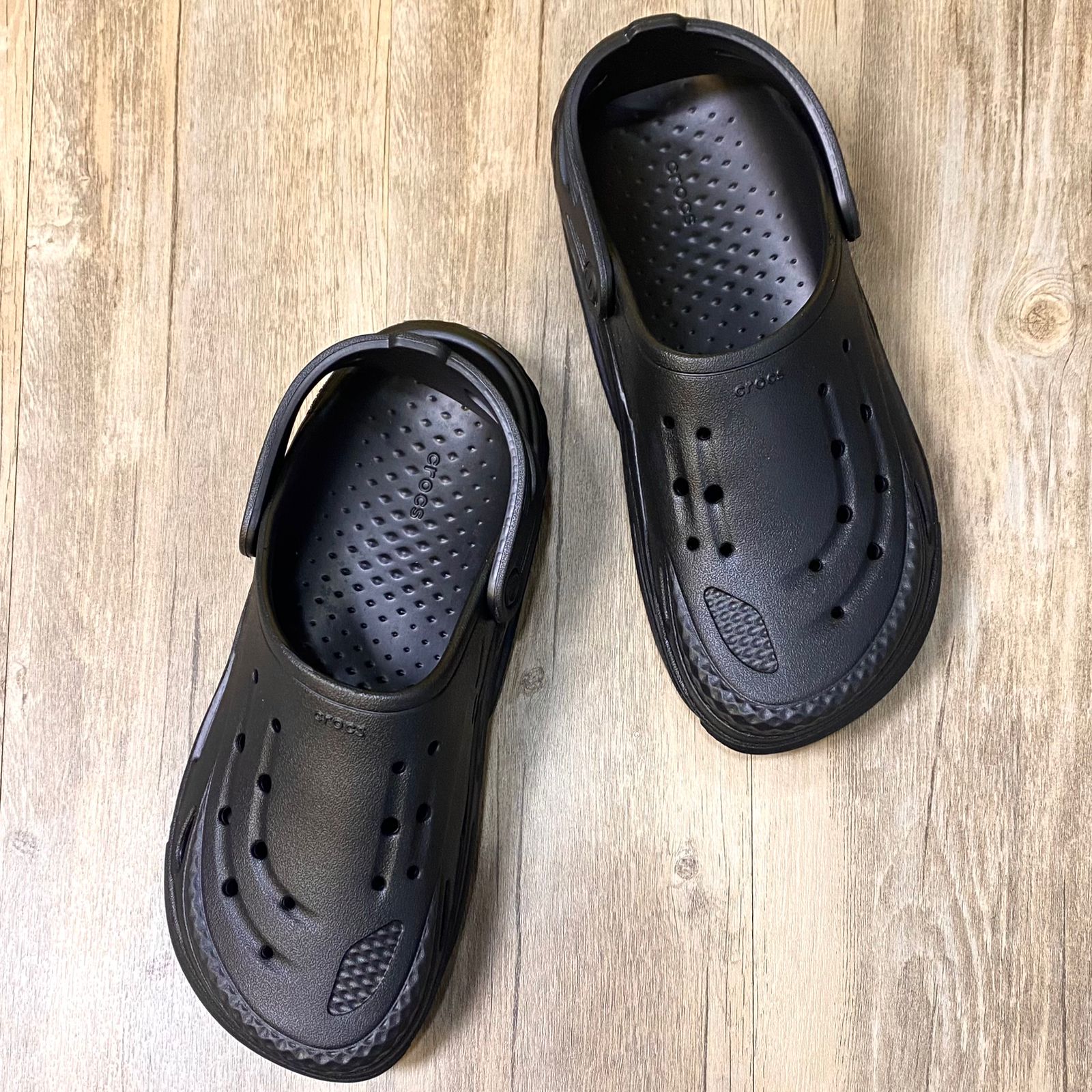 Dép Crocs Clog Off Grid HN2 Black